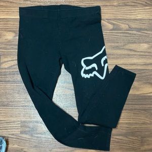 Fox leggings black